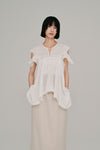 cold shoulder lace top