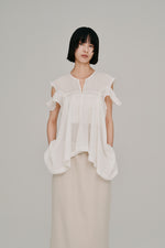 画像をギャラリービューアに読み込む, cold shoulder lace top
