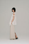layered tight skirt