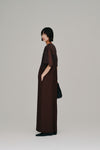 sheer yoke jumpsuit