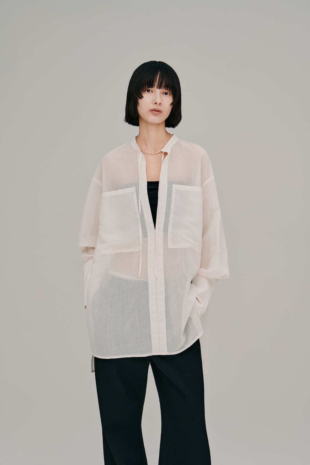 sheer pullover shirt