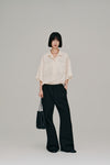 stretch flare pants