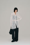 scalloped lace shirt