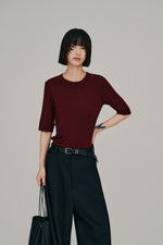 画像をギャラリービューアに読み込む, overlock neck tee
