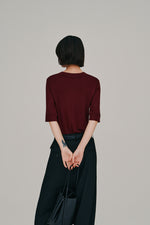 画像をギャラリービューアに読み込む, overlock neck tee
