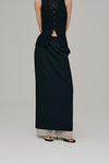 layered tight skirt