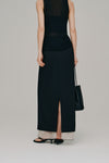 layered tight skirt