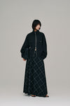 stand collar blouson