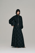 画像をギャラリービューアに読み込む, stand collar blouson
