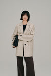tweed tailored jacket