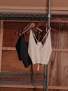 ramie knit bustier