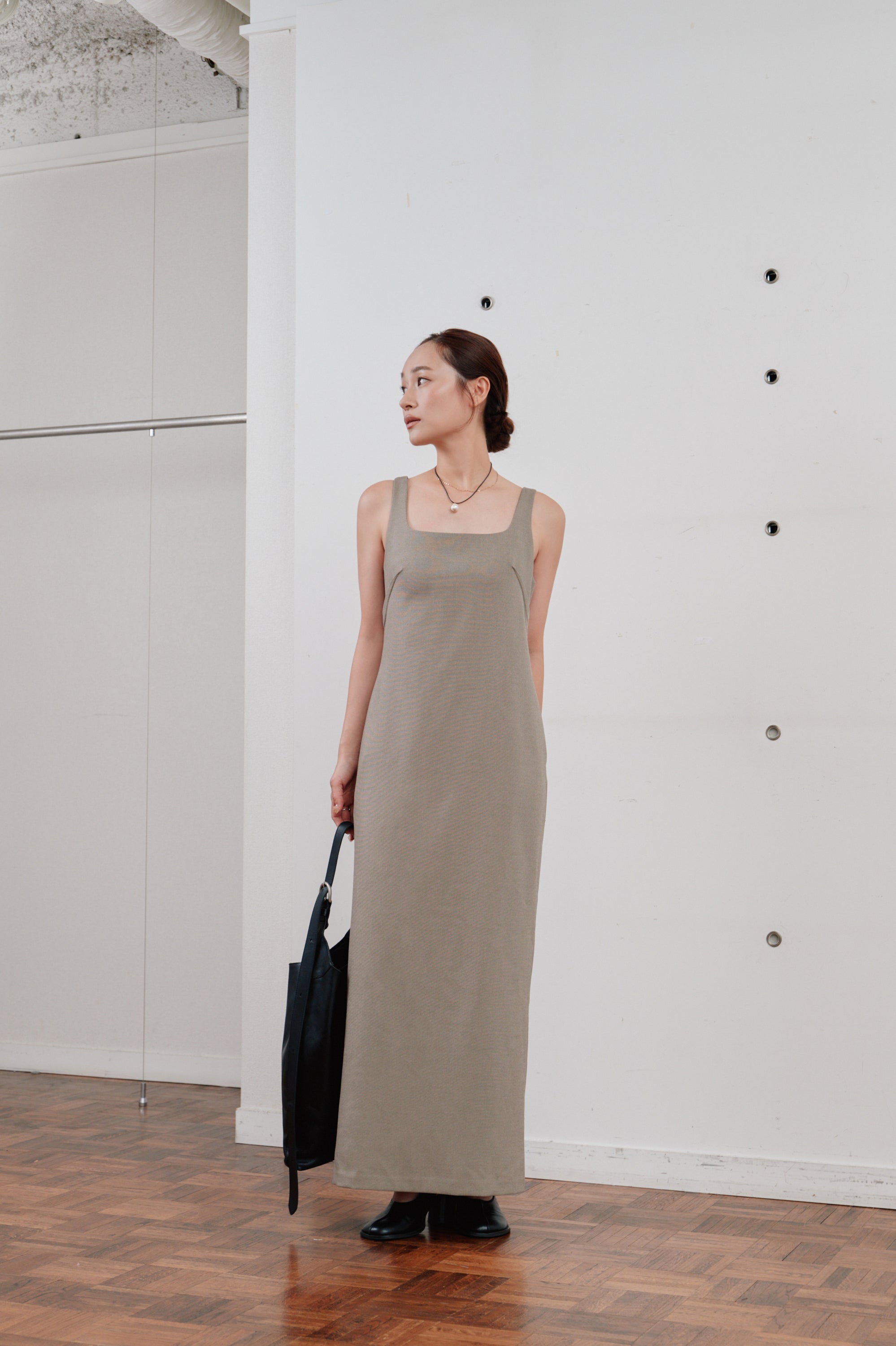 back tie cocoon dress - Hella (ヘラ）公式通販サイト