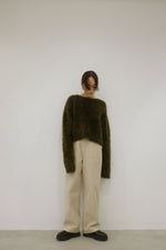 画像をギャラリービューアに読み込む, UNEVENNESS SHAGGY KNIT
