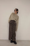 UNEVENNESS SHAGGY KNIT