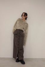 画像をギャラリービューアに読み込む, UNEVENNESS SHAGGY KNIT
