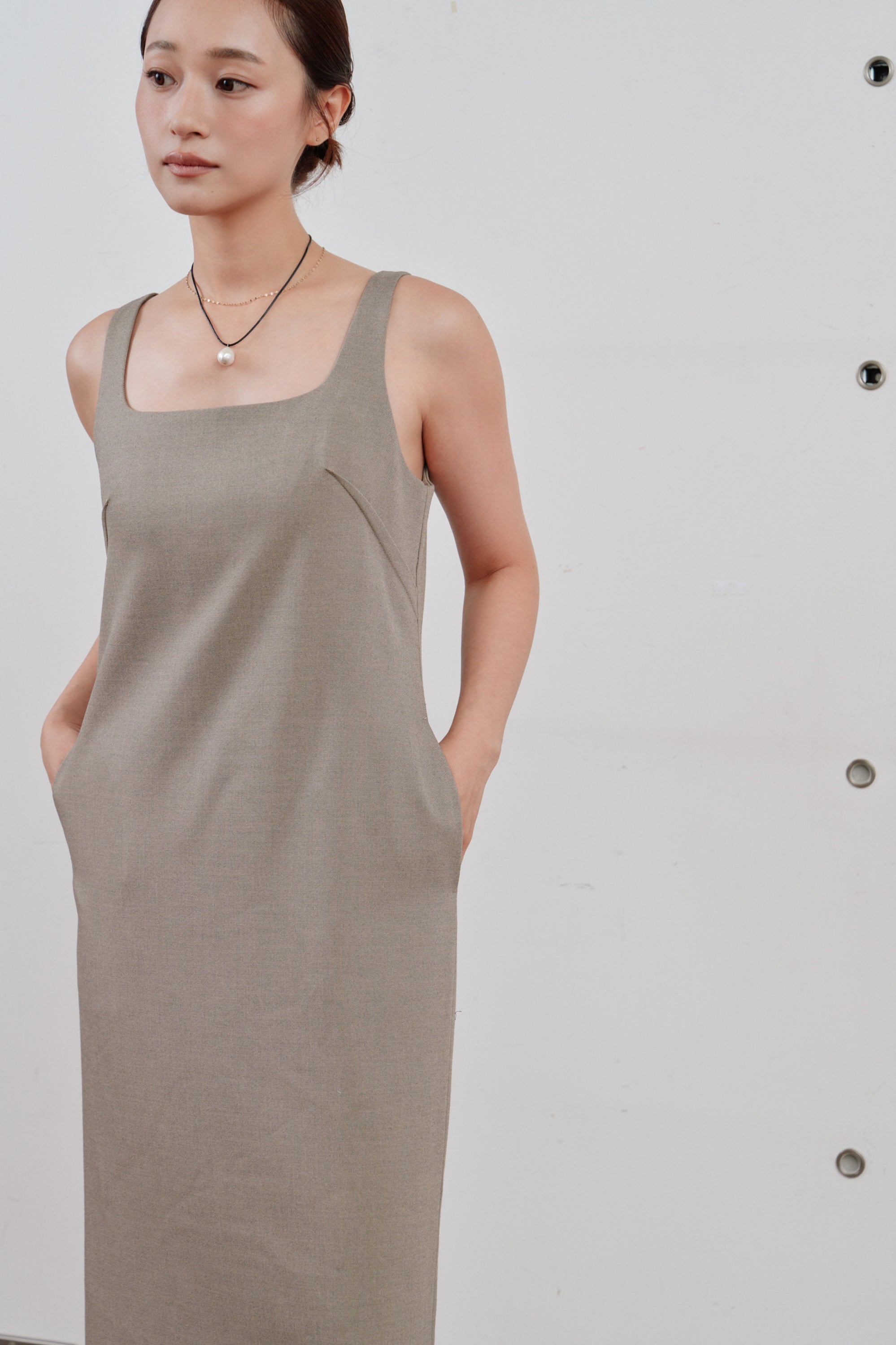 back tie cocoon dress - Hella (ヘラ）公式通販サイト