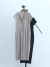 wide tuck jumpsuit