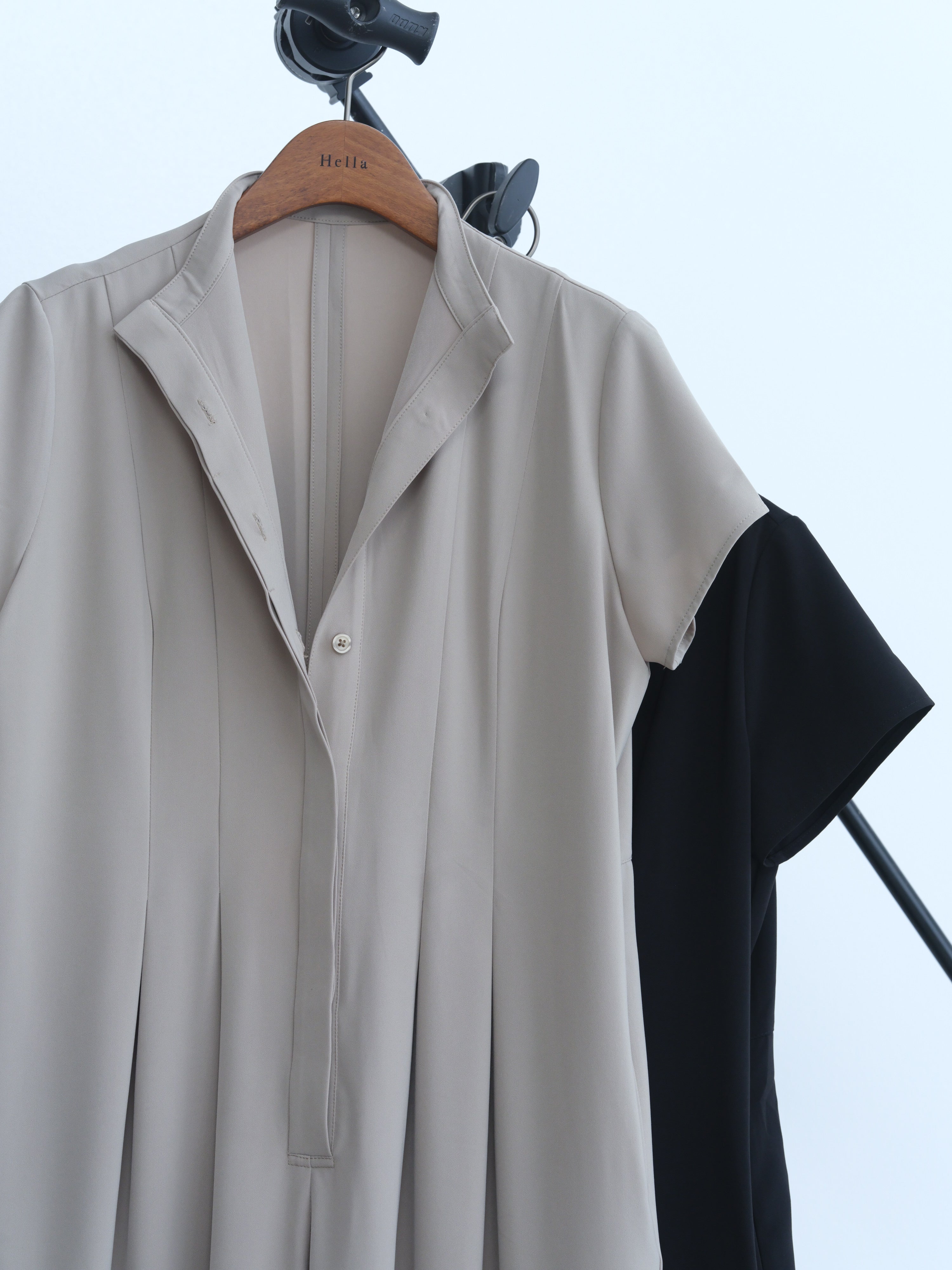 wide tuck jumpsuit