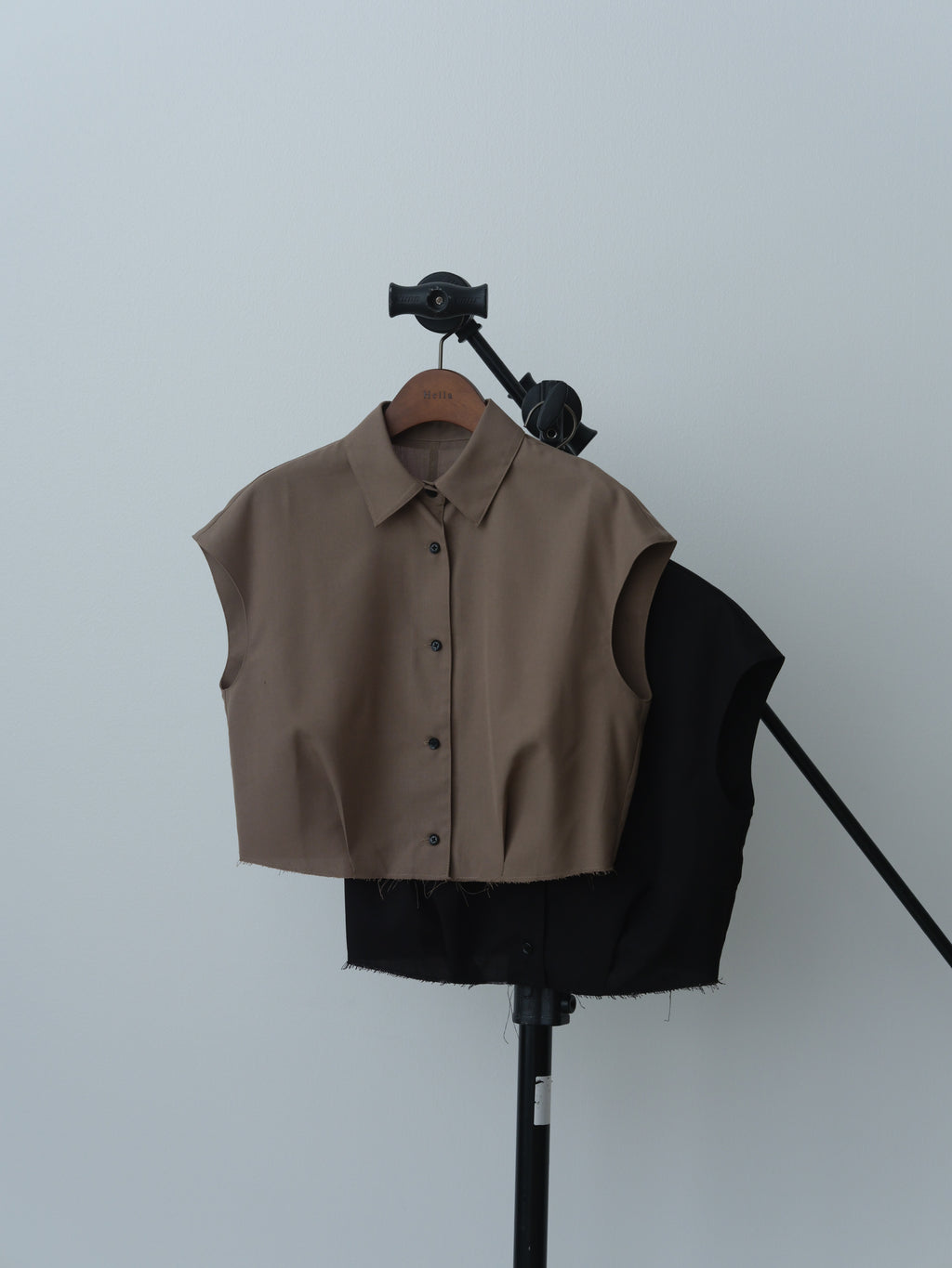 cut off cropped shirt