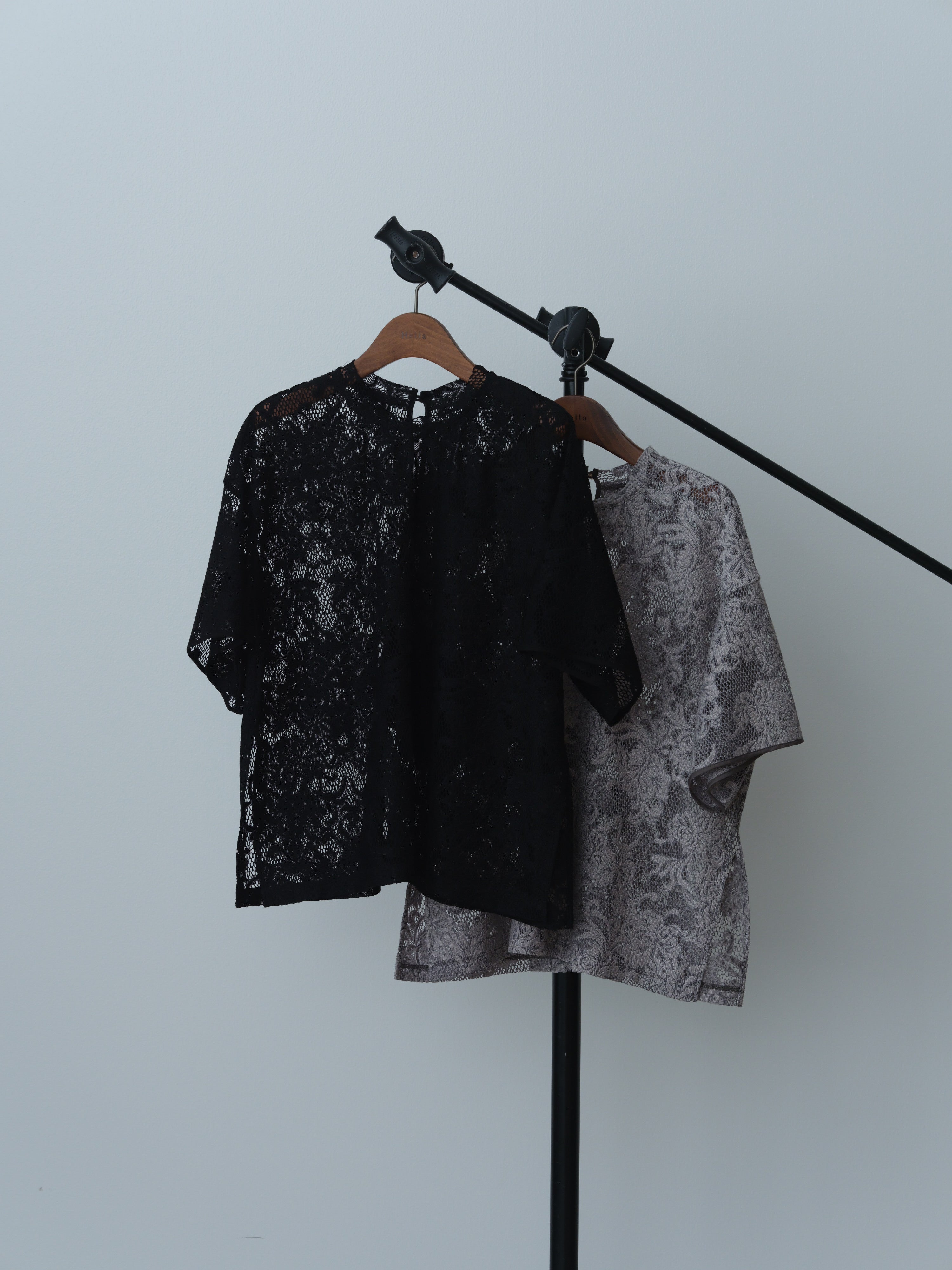 rascel lace half sleeve top