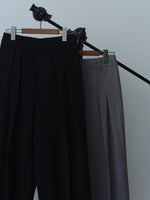 画像をギャラリービューアに読み込む, double tuck wide pants
