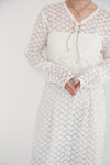 TULL EMBROIDERY DRESS
