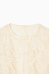 EMBROIDERY LACE BLOUSE