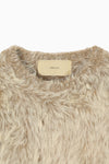 UNEVENNESS SHAGGY KNIT