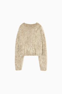 UNEVENNESS SHAGGY KNIT