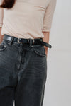 side hem slit denim