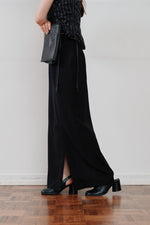 画像をギャラリービューアに読み込む, sheer pencil skirt
