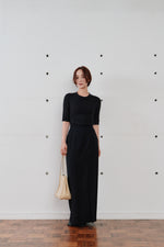 画像をギャラリービューアに読み込む, sheer pencil skirt
