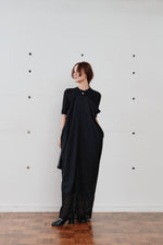 画像をギャラリービューアに読み込む, lace tie over dress
