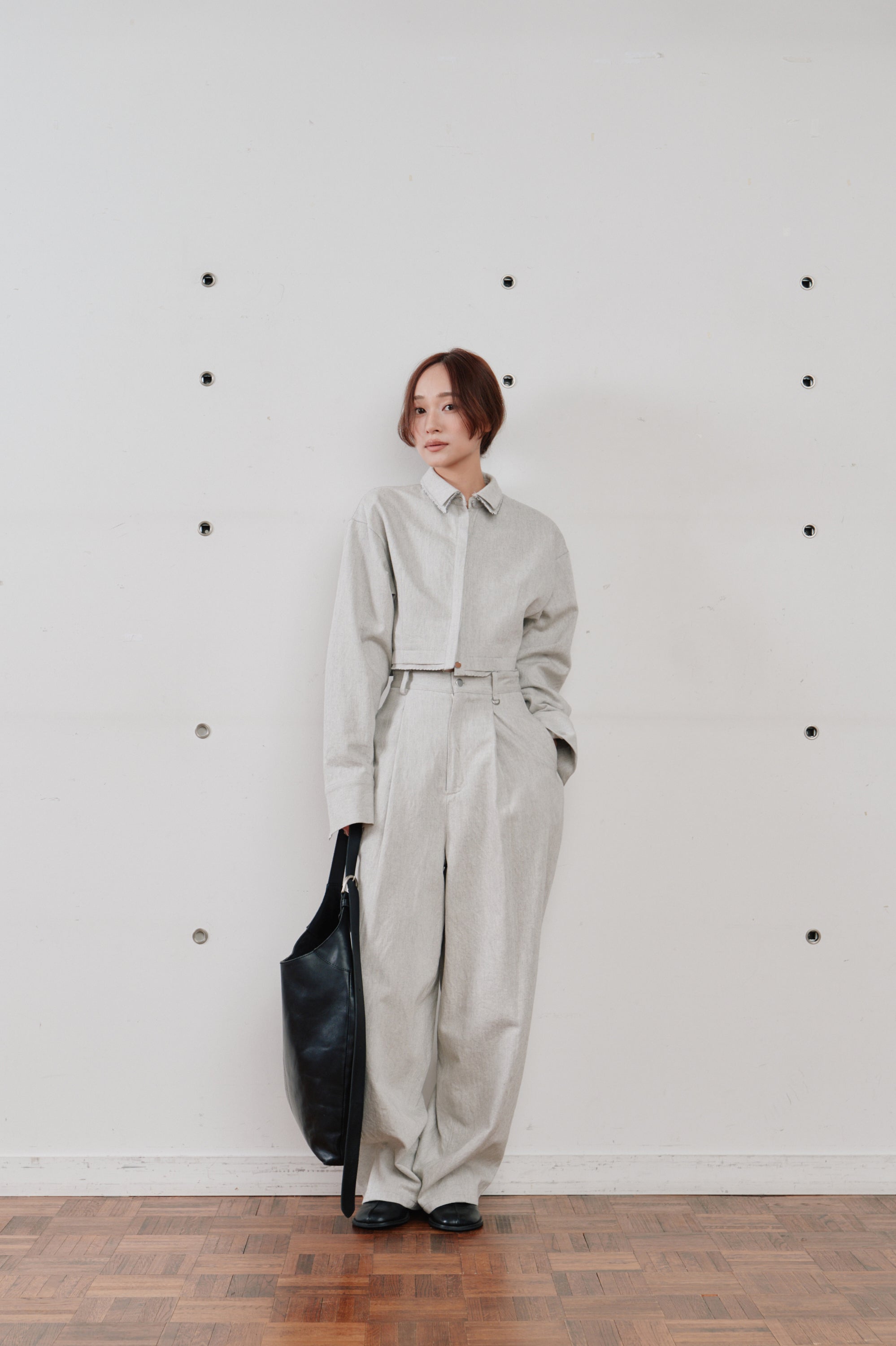 snow denim pants