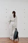 snow denim blouson
