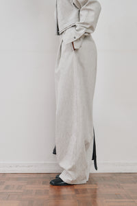 snow denim pants