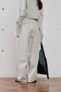 snow denim pants