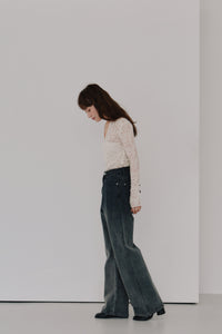 tulle embroidery tops