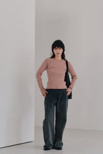 画像をギャラリービューアに読み込む, raglan sleeve knit tops
