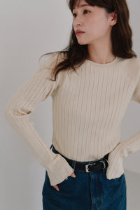 raglan sleeve knit tops