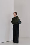 drawstring gloss pants