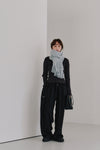 drawstring gloss pants