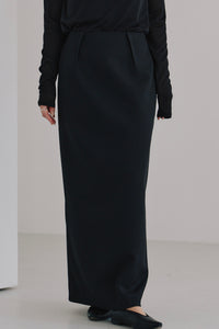 melange tight skirt