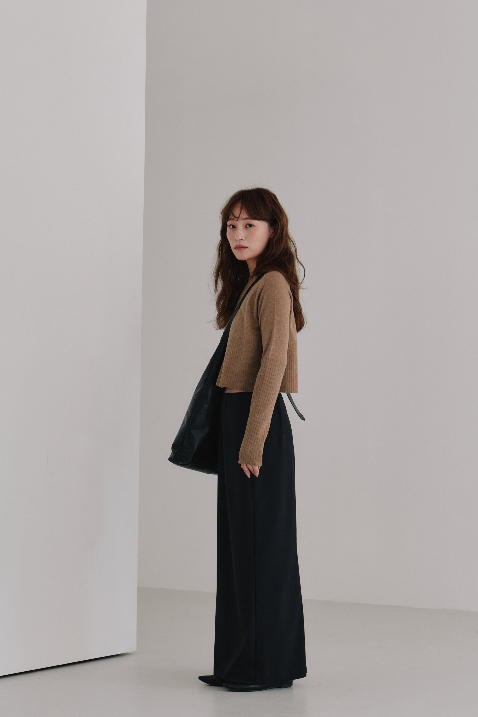 melange tight skirt