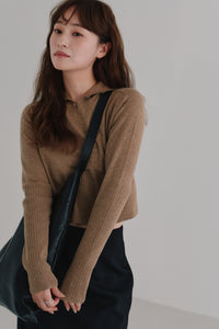 2way knit pullover