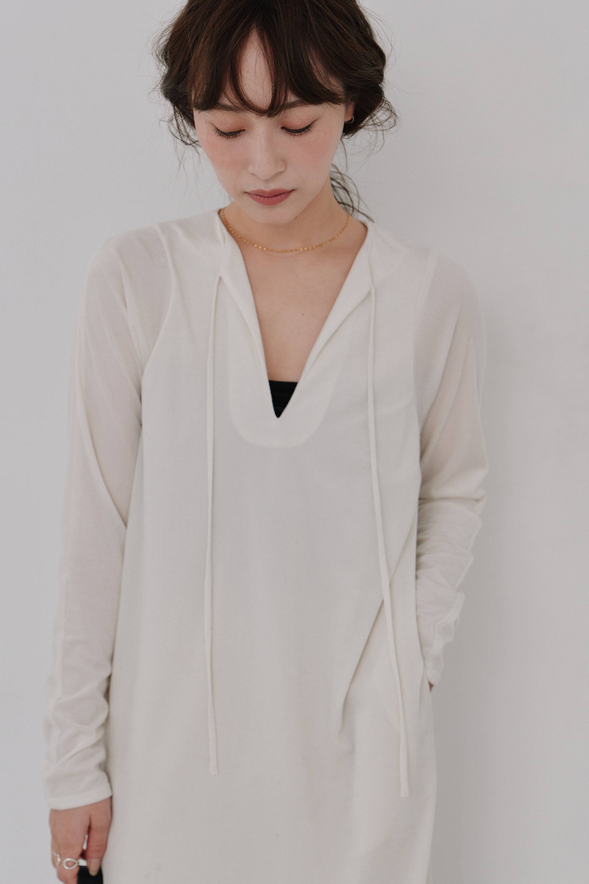 sheer velour dress