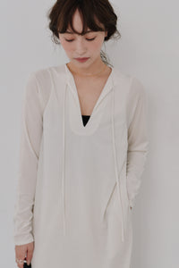 sheer velour dress