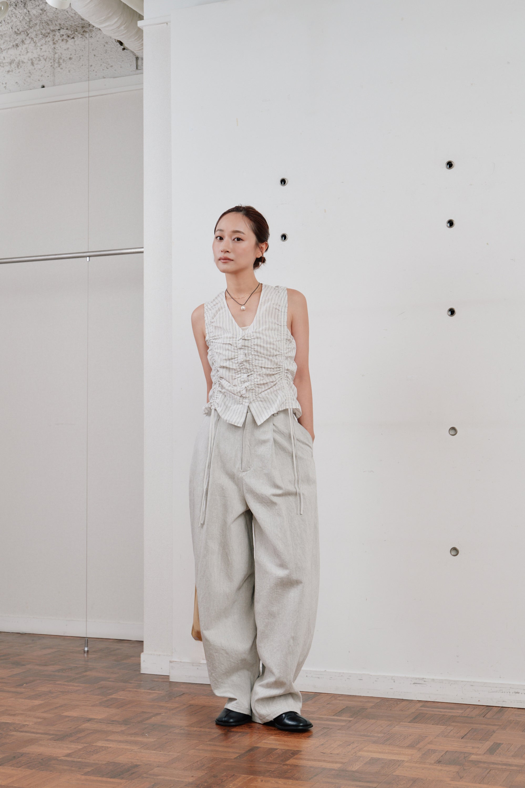 snow denim pants
