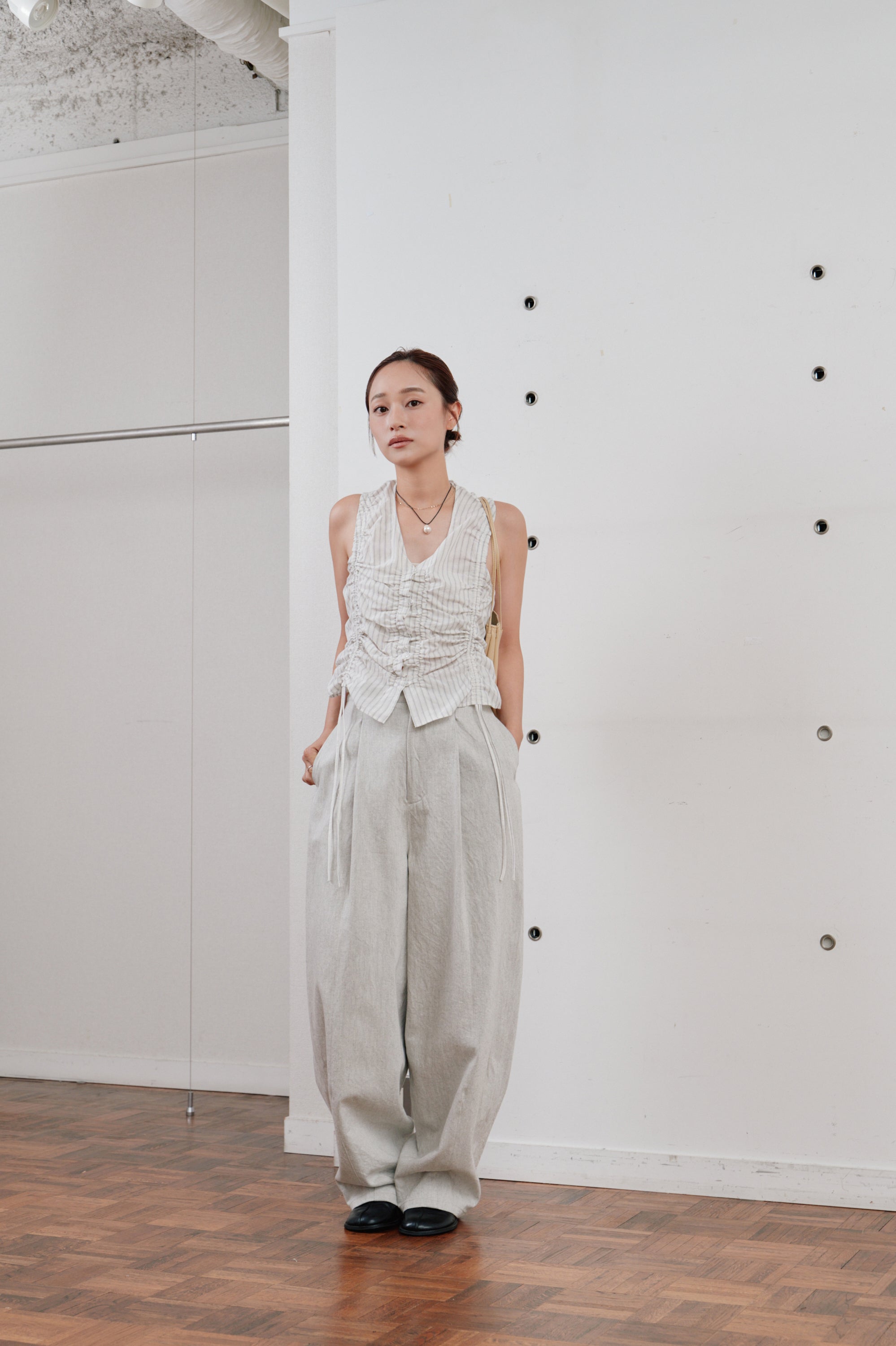 snow denim pants