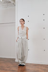 snow denim pants